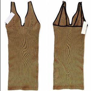 URBAN OUTFITTERS | Out From Under Stretch Bodycon Striped Slip Dress